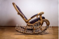 "Кресло-качалка №1" из массива дуба